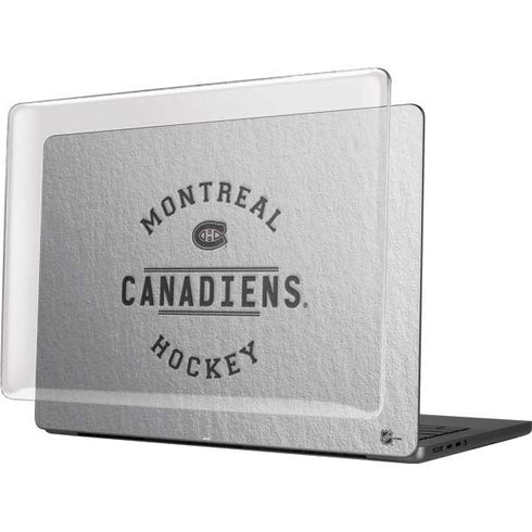 NHL Montreal Canadiens Black Text MacBook Pro 14in (2021-24) Case plus Skin