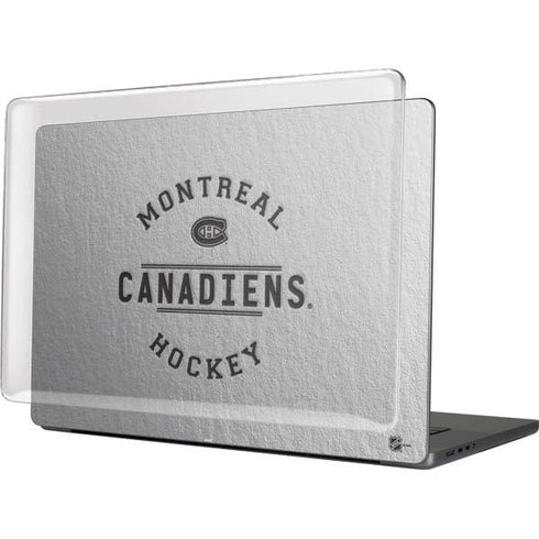 NHL Montreal Canadiens Black Text MacBook Cases