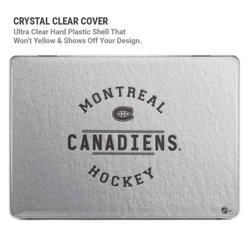 NHL Montreal Canadiens Black Text MacBook Cases