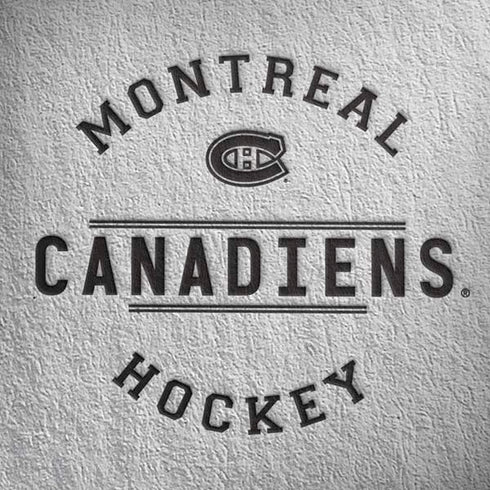 NHL Montreal Canadiens Black Text Moto G6 Skin