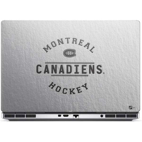 NHL Montreal Canadiens Black Text Dell Precision Skin