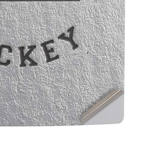 NHL Montreal Canadiens Black Text PS5 Pro Disk Console Skin