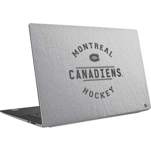 NHL Montreal Canadiens Black Text Dell XPS Skin