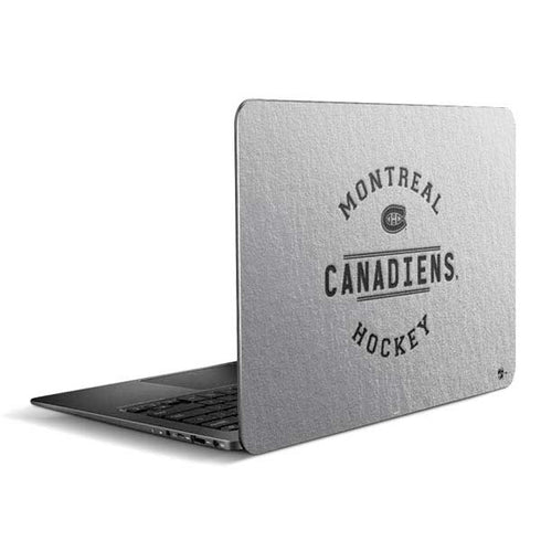 NHL Montreal Canadiens Black Text Zenbook UX305FA 13.3in Skin
