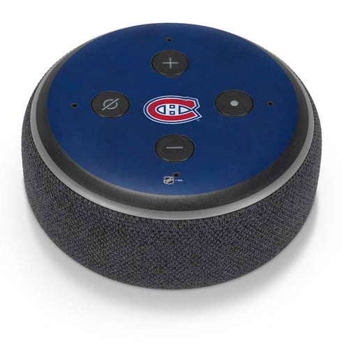 NHL Montreal Canadiens Distressed Amazon Echo Dot Skin