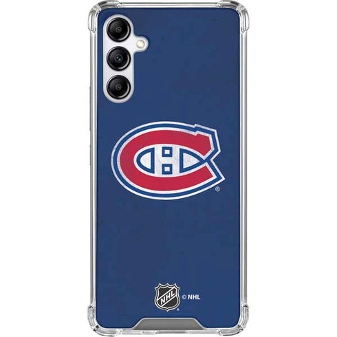 NHL Montreal Canadiens Distressed Gabb Phone 4 Clear Case