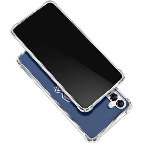 NHL Montreal Canadiens Distressed Galaxy A16 5G Clear Case
