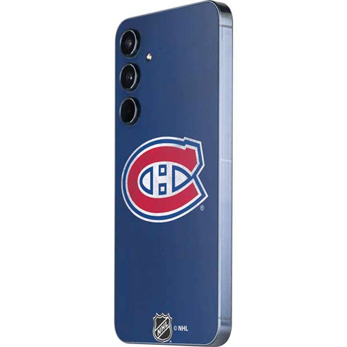 NHL Montreal Canadiens Distressed Galaxy A35 5G Skin