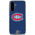 NHL Montreal Canadiens Distressed Galaxy A36 5G Clear Case