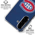 NHL Montreal Canadiens Distressed Galaxy A36 5G Clear Case