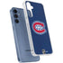 NHL Montreal Canadiens Distressed Galaxy A55 5G Clear Case