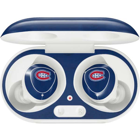 NHL Montreal Canadiens Distressed Galaxy Buds Plus Skin