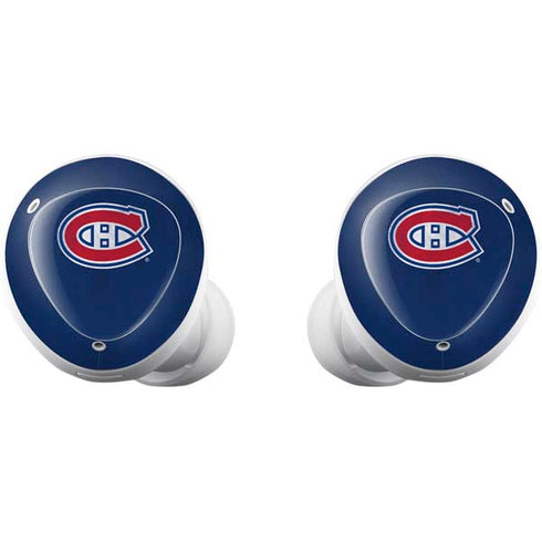 NHL Montreal Canadiens Distressed Galaxy Buds Plus Skin