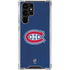 NHL Montreal Canadiens Distressed Galaxy S23 Ultra Clear Case