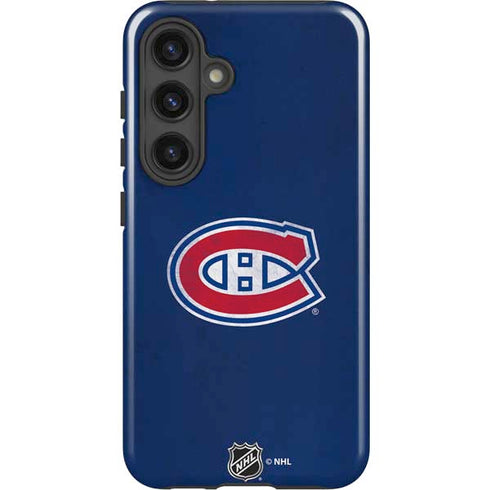 NHL Montreal Canadiens Distressed Galaxy S25 Impact Case