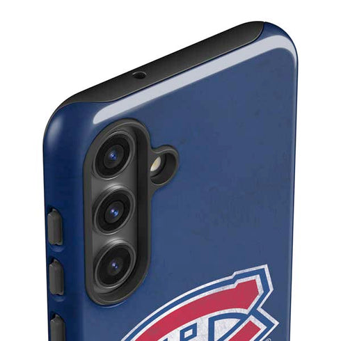 NHL Montreal Canadiens Distressed Galaxy S25 Plus Impact Case