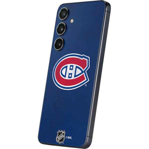 NHL Montreal Canadiens Distressed Galaxy S25 Plus Skin