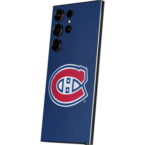 NHL Montreal Canadiens Distressed Galaxy S25 Ultra Skin