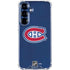 NHL Montreal Canadiens Distressed Galaxy S25 Clear Case