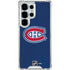 NHL Montreal Canadiens Distressed Galaxy S25 Ultra Clear Case