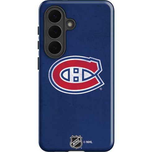 NHL Montreal Canadiens Distressed Galaxy S26 Impact Case