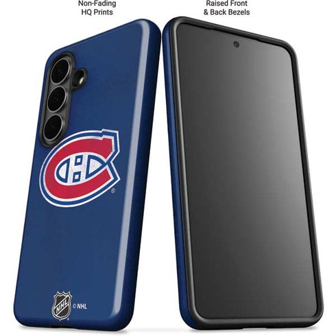 NHL Montreal Canadiens Distressed Galaxy S26 Impact Case