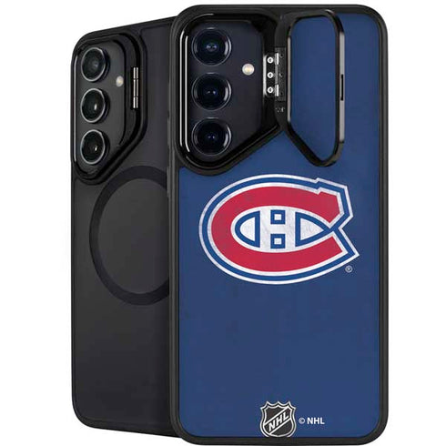 NHL Montreal Canadiens Distressed Galaxy S26 Kickstand Case
