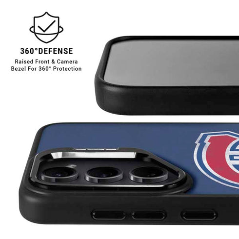 NHL Montreal Canadiens Distressed Galaxy S26 Plus Kickstand Case