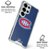 NHL Montreal Canadiens Distressed Galaxy S26 Ultra Clear Case