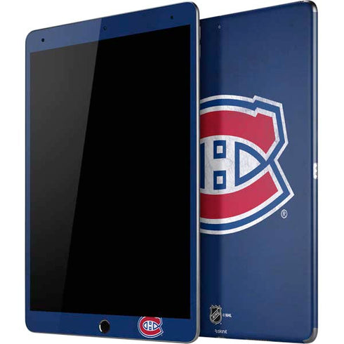 NHL Montreal Canadiens Distressed iPad Skins