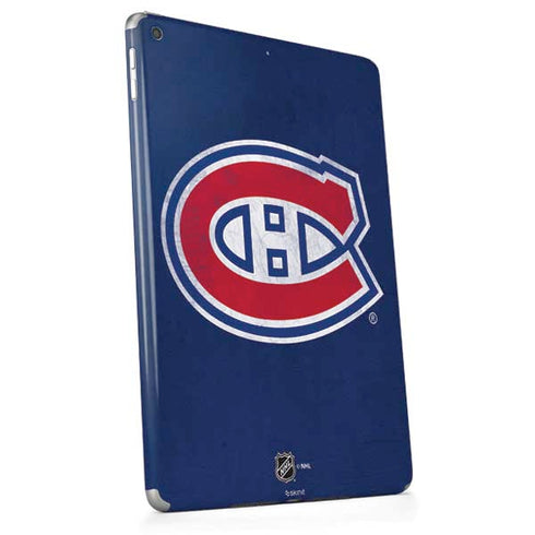 NHL Montreal Canadiens Distressed Apple iPad Skin