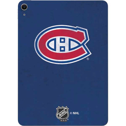 NHL Montreal Canadiens Distressed Apple iPad Air Skin