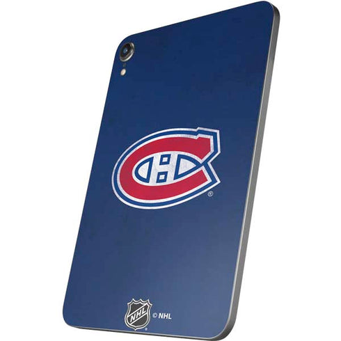 NHL Montreal Canadiens Distressed Apple iPad Mini Skin