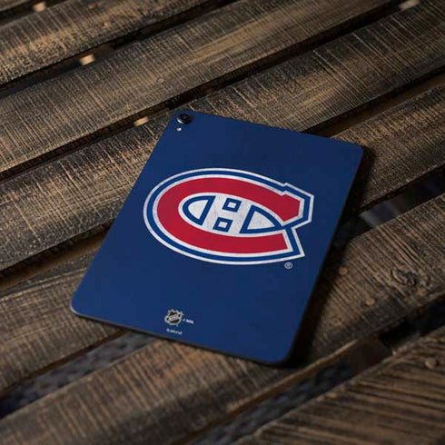 NHL Montreal Canadiens Distressed Apple iPad Pro Skin