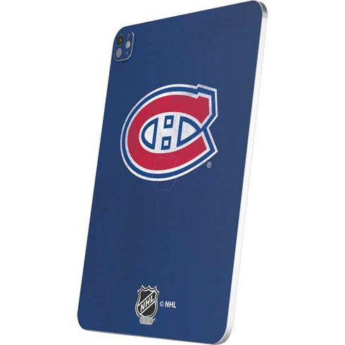 NHL Montreal Canadiens Distressed iPad Pro 13in M4 (2024) Skin