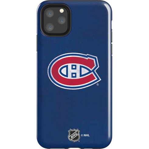 NHL Montreal Canadiens Distressed iPhone Cases