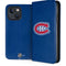 NHL Montreal Canadiens Distressed iPhone 13 Folio Case