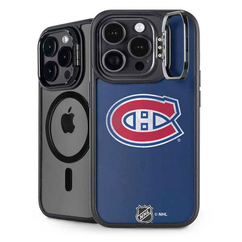 NHL Montreal Canadiens Distressed iPhone 14 Pro Max Kickstand Case