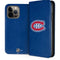 NHL Montreal Canadiens Distressed iPhone 15 Pro Max Folio Case