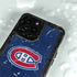 NHL Montreal Canadiens Distressed iPhone 15 Pro Waterproof Case