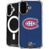 NHL Montreal Canadiens Distressed iPhone 16 MagSafe Case