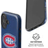 NHL Montreal Canadiens Distressed iPhone 16 Magsafe Impact Case
