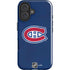 NHL Montreal Canadiens Distressed iPhone 16 Plus Impact Case