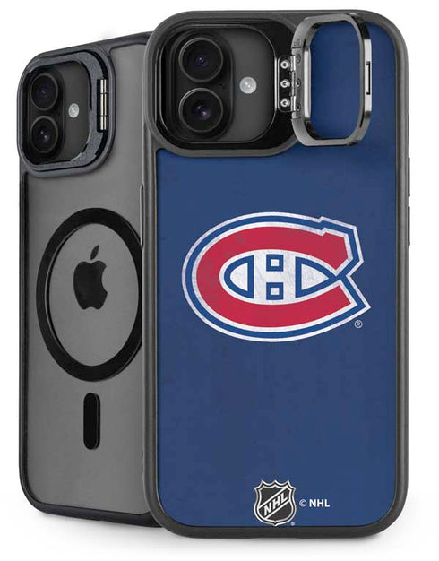 NHL Montreal Canadiens Distressed iPhone 16 Plus Kickstand Case