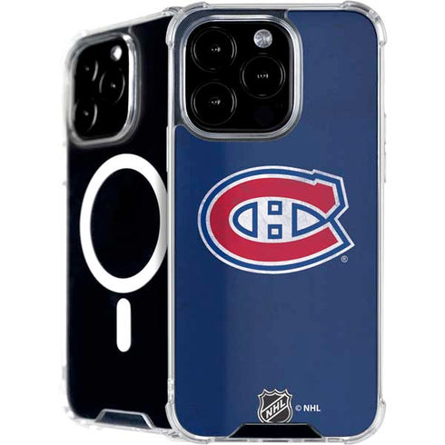NHL Montreal Canadiens Distressed iPhone 16 Pro Max MagSafe Case