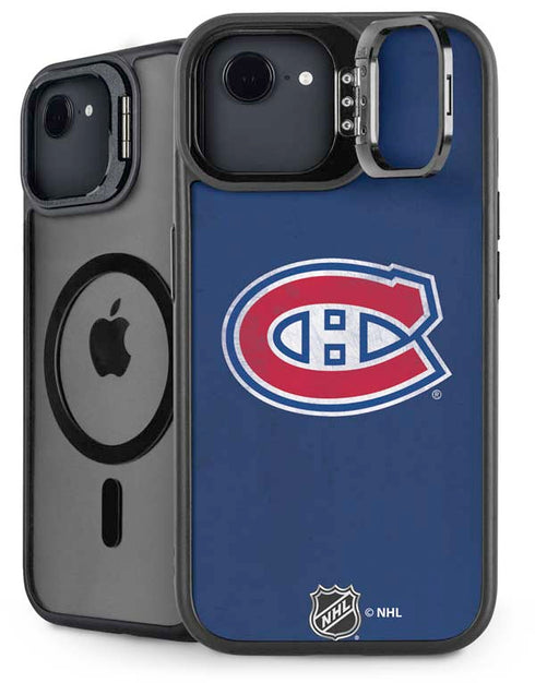 NHL Montreal Canadiens Distressed iPhone 16e Kickstand Case