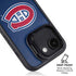NHL Montreal Canadiens Distressed iPhone 16e Kickstand Case