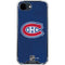 NHL Montreal Canadiens Distressed iPhone 16e Clear Case