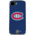 NHL Montreal Canadiens Distressed iPhone 16e Clear Case