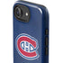 NHL Montreal Canadiens Distressed iPhone 16e Impact Case